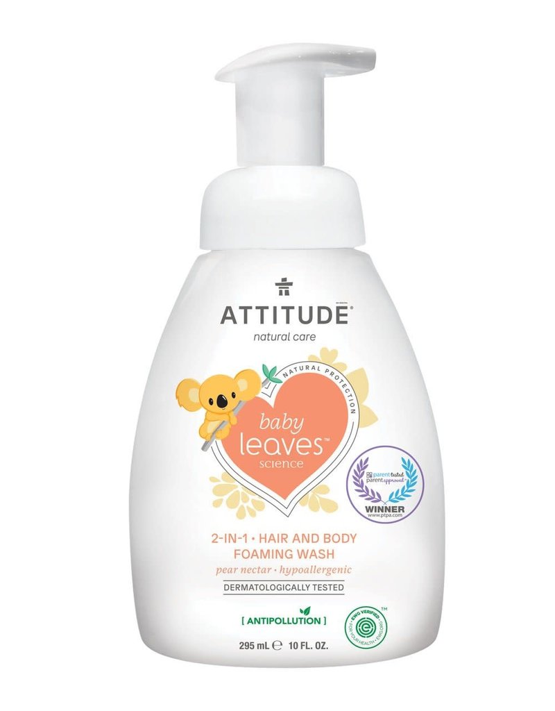 Attitude Attitude Baby Leaves 2in1 Hair and Body Foaming Wash Pear Nectar