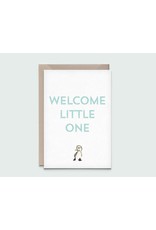 Kathings Kathings kaartje Welcome Little One Duck