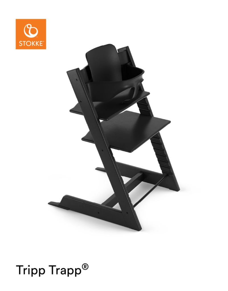 Stokke Stokke Tripp Trapp stoel Black