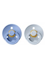 Bibs Bibs 2pack 0-6m Sky Blue/Baby Blue T1