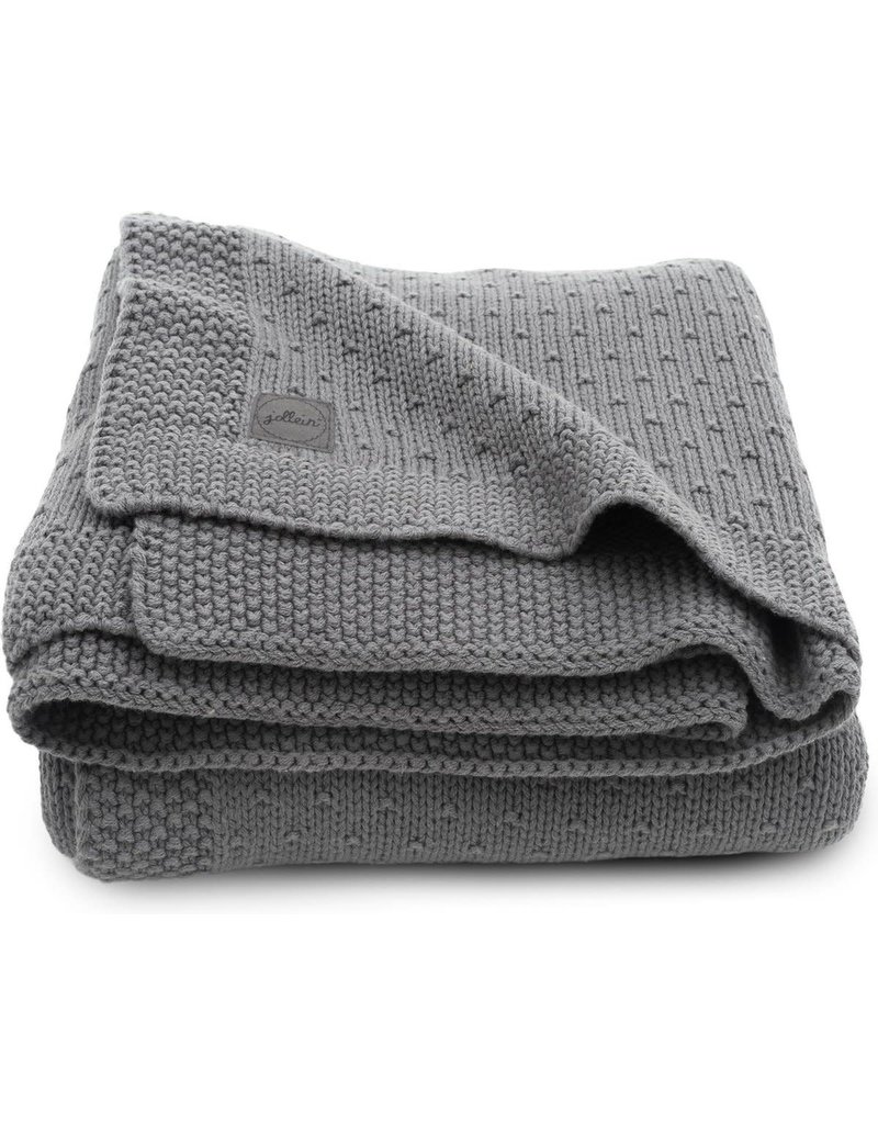 Jollein Jollein Deken Bliss knit Storm Grey