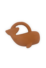 Jollein Jollein bijtring rubber Whale caramel