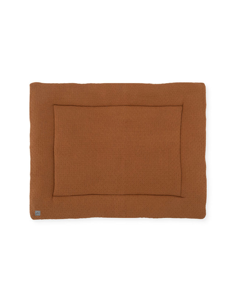 Jollein Jollein boxkleed 80x100cm Bliss knit caramel