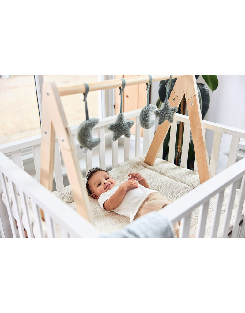 Jollein Jollein Babygym toys Moon ash green