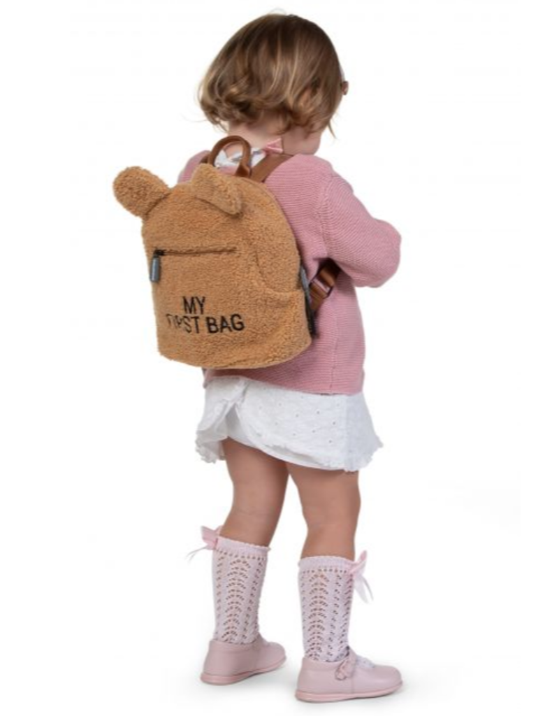 Childhome Childhome My First Bag Kinderrugzak Teddy Beige