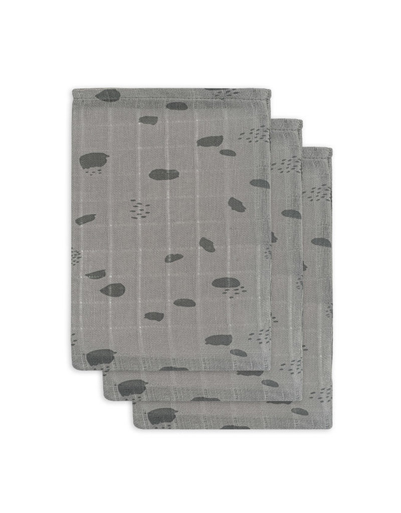 Jollein Jollein Tetrawashandjes Spot Storm Grey