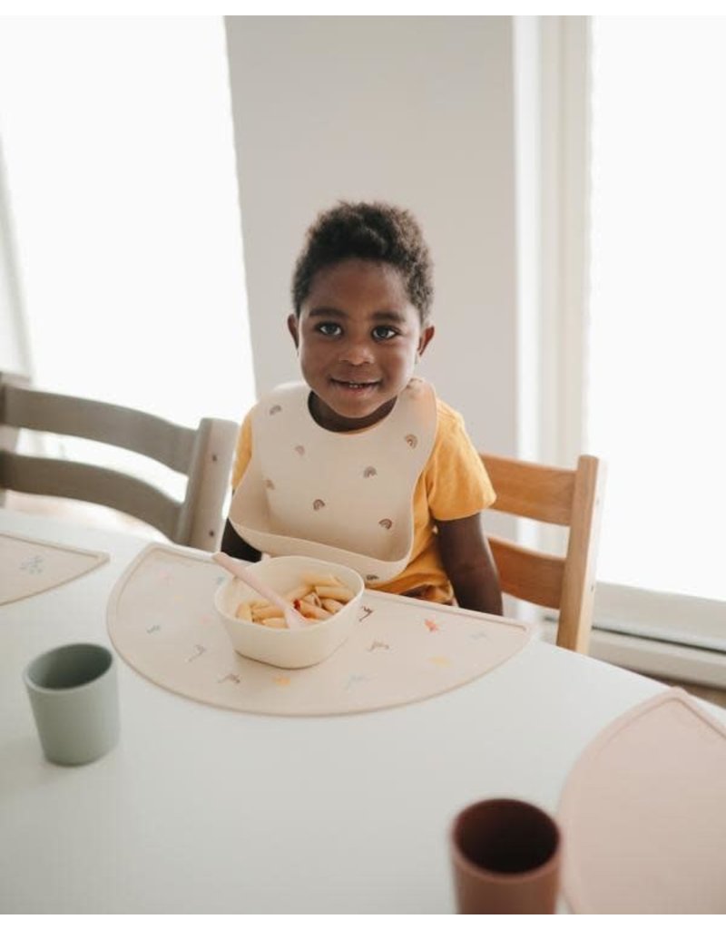 Mushie Mushie Silicone Placemat Rainbows