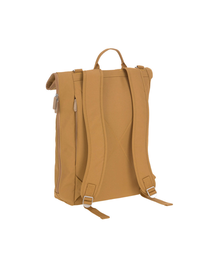 Lassig Lassig Rolltop Backpack Curry