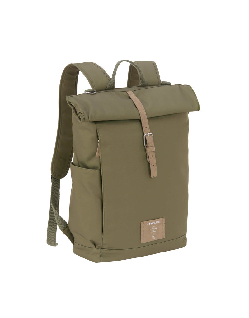 Lassig Lassig Rolltop Backpack Olive