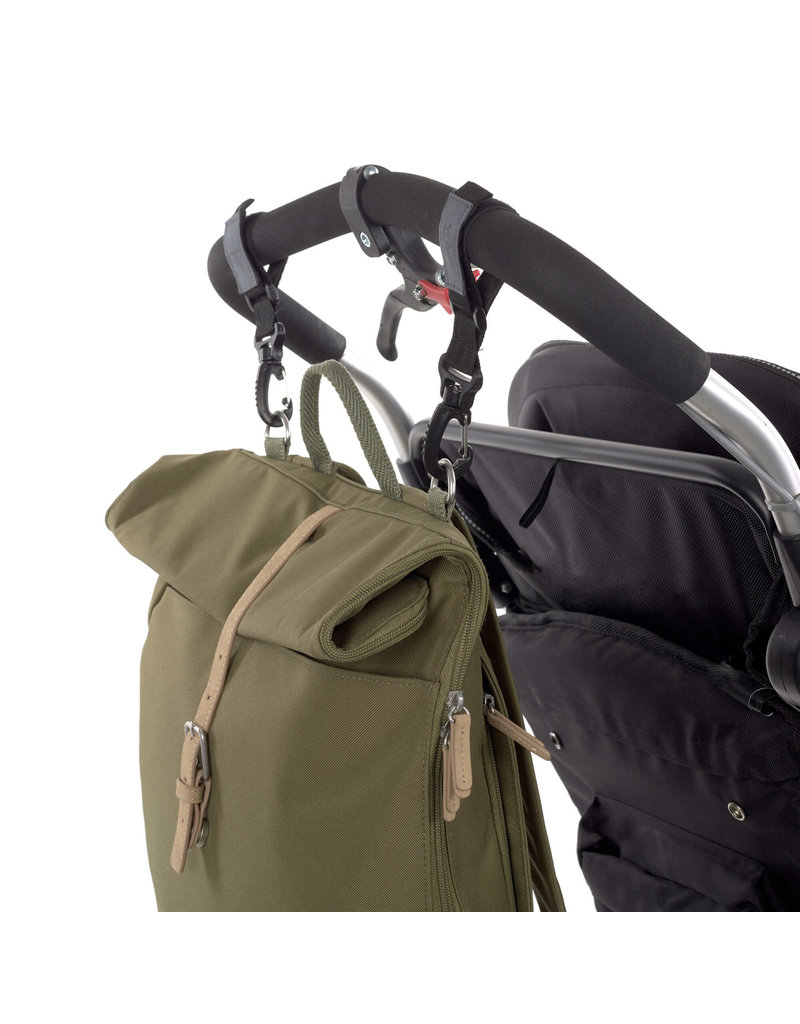 Lassig Lassig Rolltop Backpack Olive