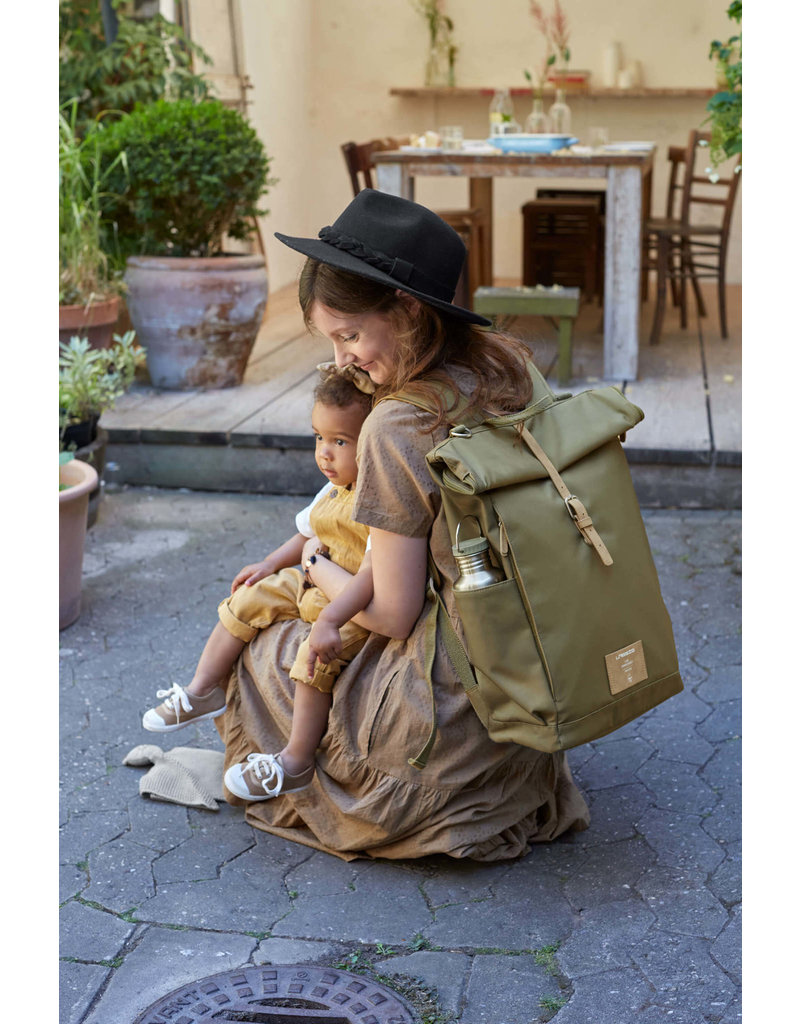 Lassig Lassig Rolltop Backpack Olive