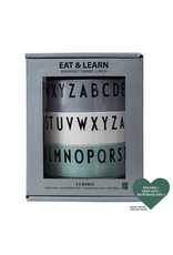 Design Letters Design Letters Breakfast.Dinner.Lunch set Green