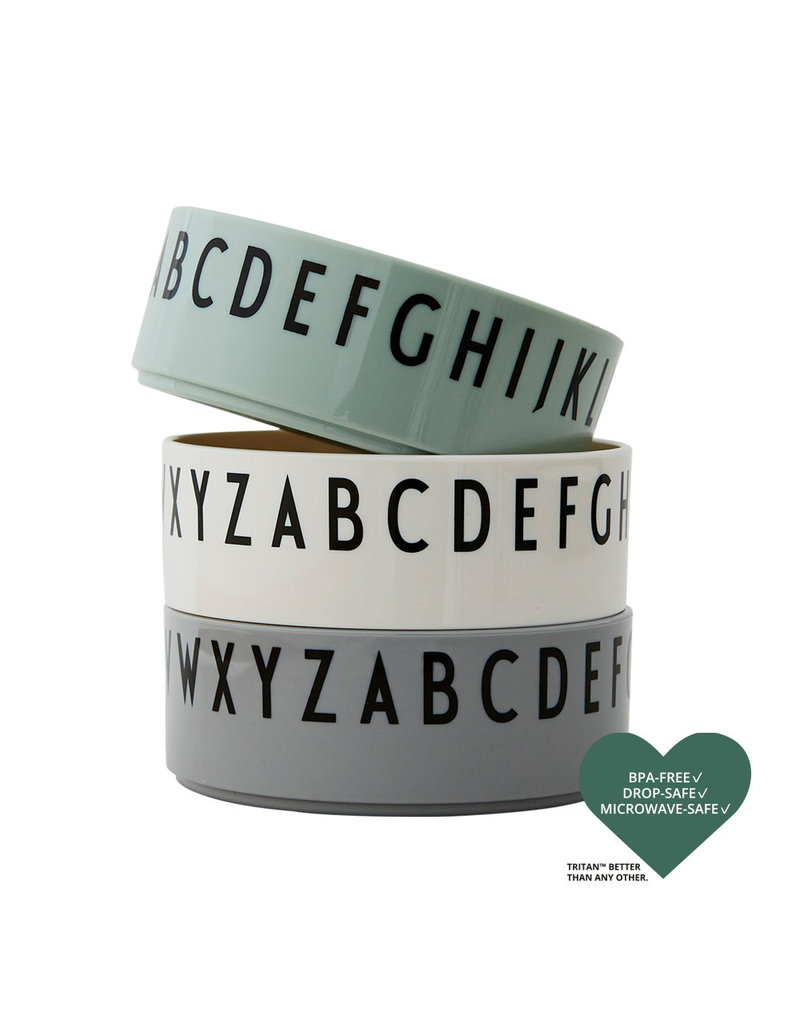 Design Letters Design Letters Breakfast.Dinner.Lunch set Green