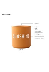 Design Letters Design Letters Favourite Cup with handle Sunshine