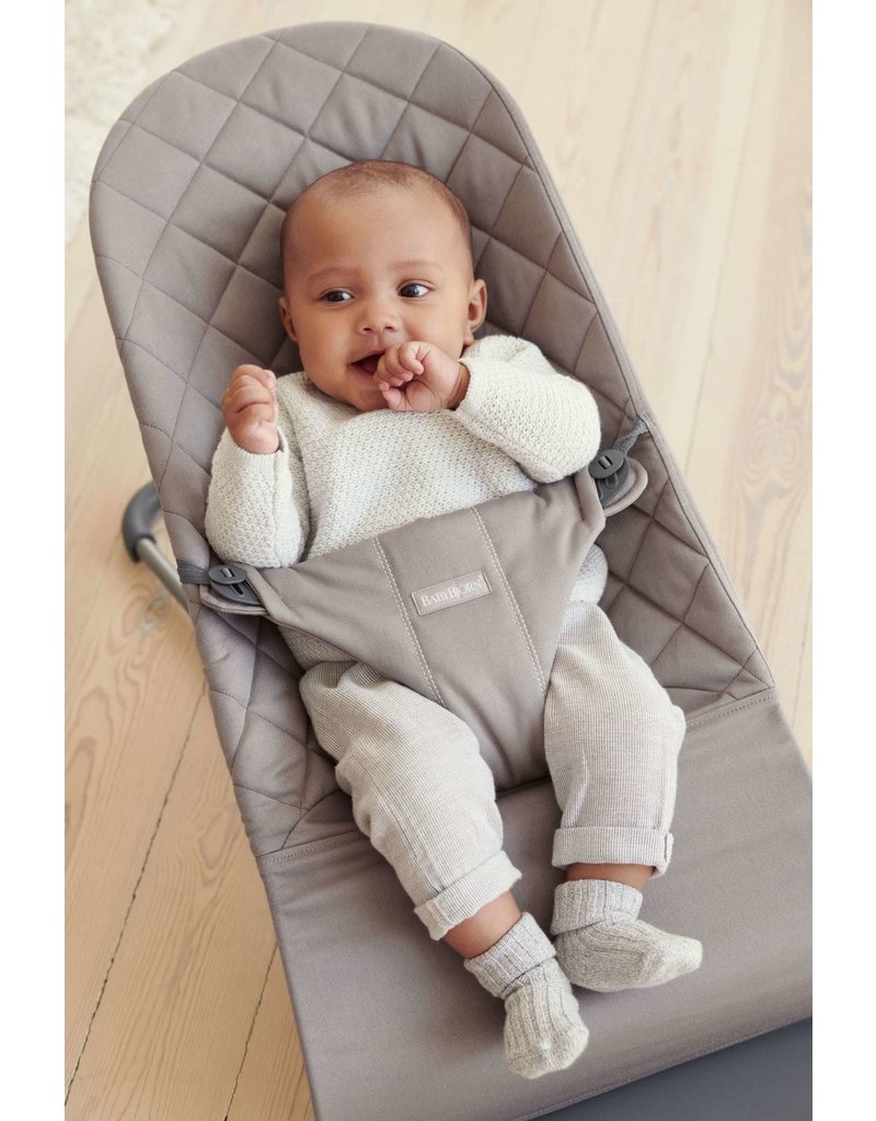 BabyBjörn BabyBjörn bouncer Bliss classic quilt sand grey