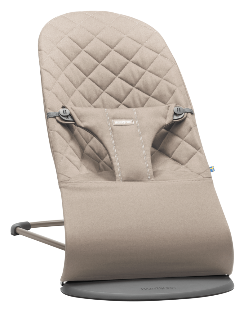 BabyBjörn BabyBjörn bouncer Bliss classic quilt sand grey