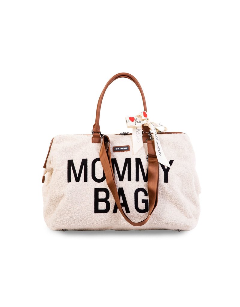 Childhome Childhome Mommy Bag Teddy Ecru