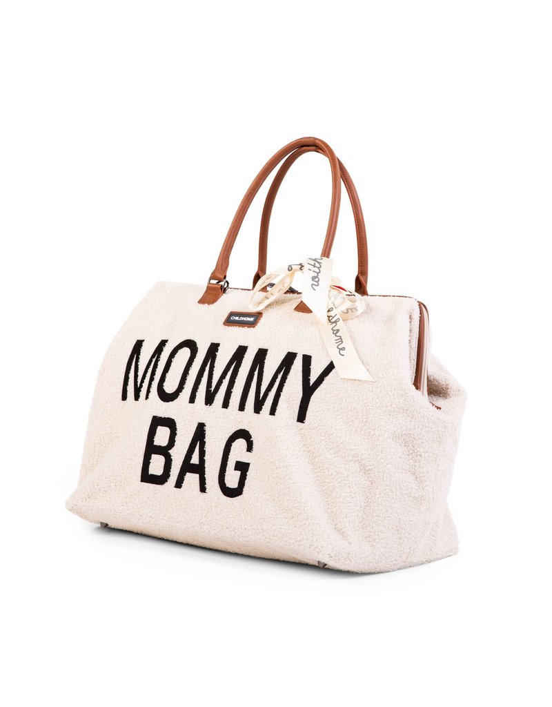 Childhome Childhome Mommy Bag Teddy Ecru