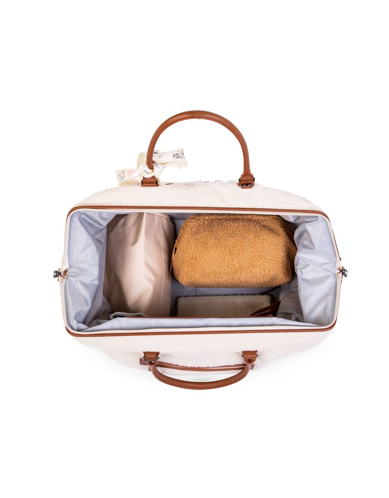 Childhome Childhome Mommy Bag Teddy Ecru