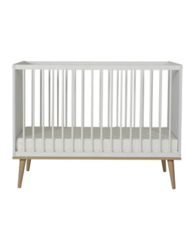 Quax Quax - Flow Bed 120*60 - White & Oak