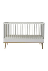 Quax Quax - Flow bed 140*70 - White & Oak