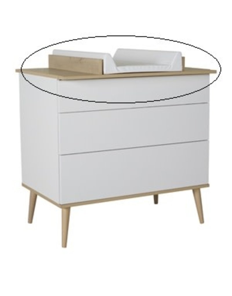 Quax Quax - Flow Extensie Commode - White & Oak