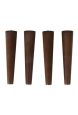 Quax cocoon Set 4 Legs - Walnut