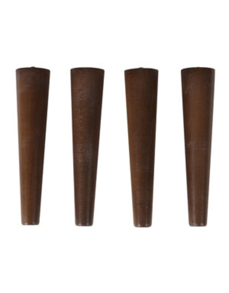 Quax cocoon Set 4 Legs - Walnut