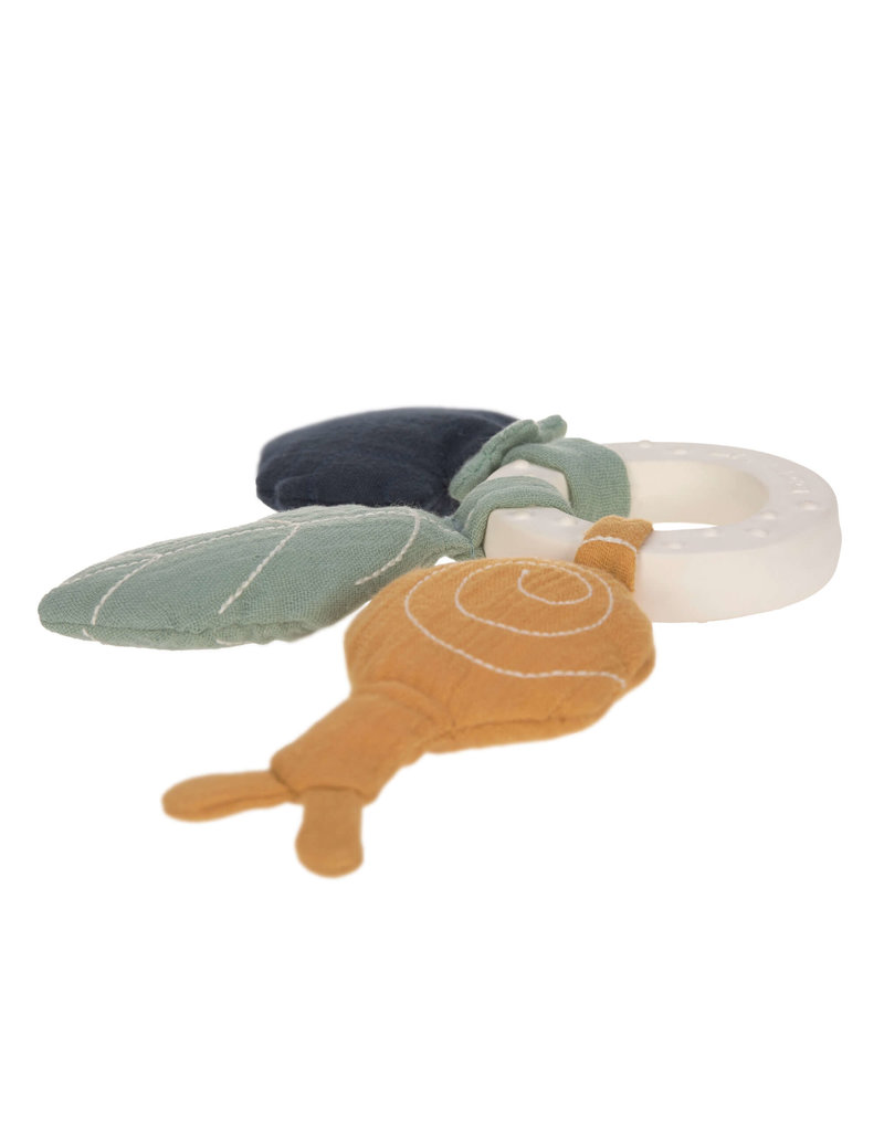 Lassig Lassig Teether Ring rubber Snail