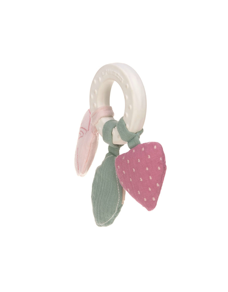 Lassig Lassig Teether Ring rubber Butterfly