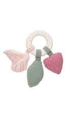 Lassig Lassig Teether Ring rubber Butterfly