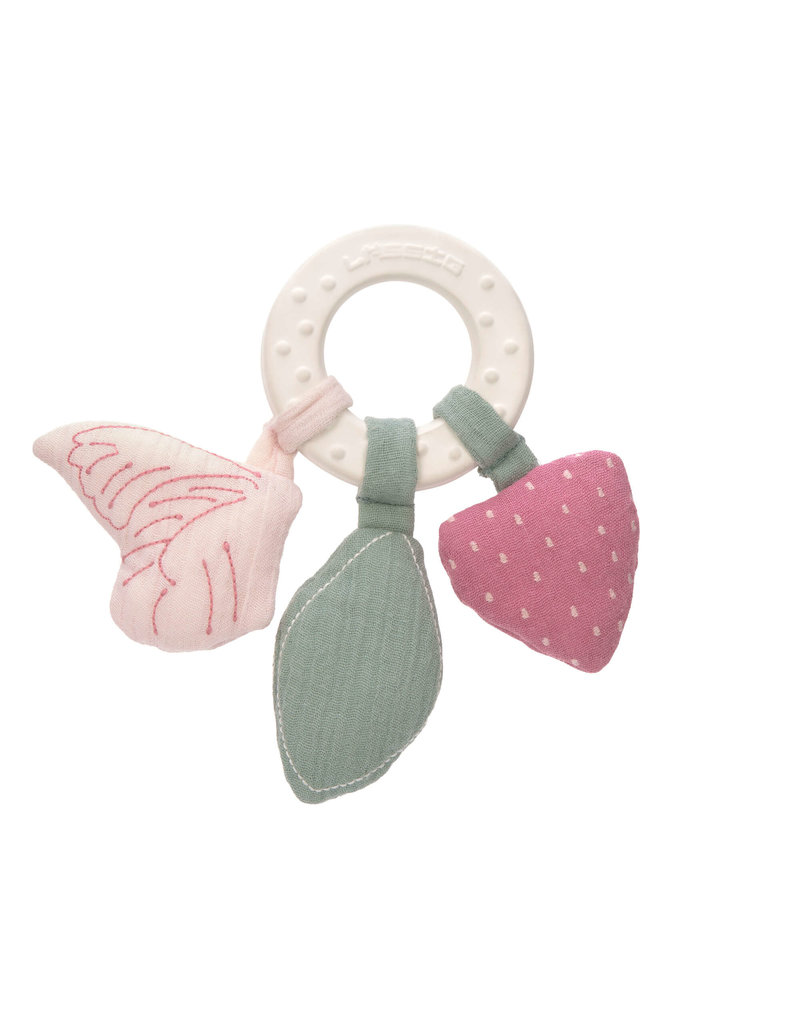 Lassig Lassig Teether Ring rubber Butterfly