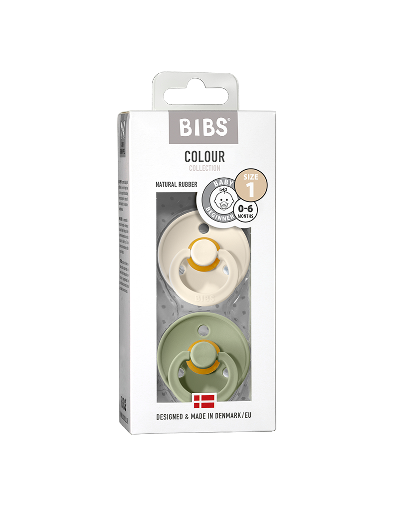 Bibs Bibs 2pack sage/ivory T3