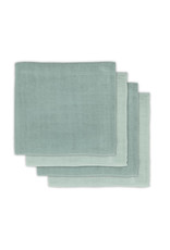 Jollein Jollein multidoeken ash green 70x70 cm 4 stuks