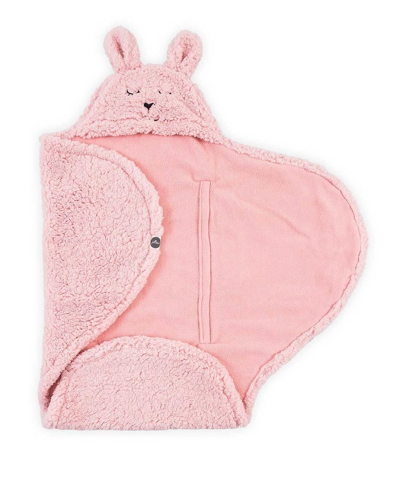 Jollein Jollein Wikkeldeken Bunny Pale Pink