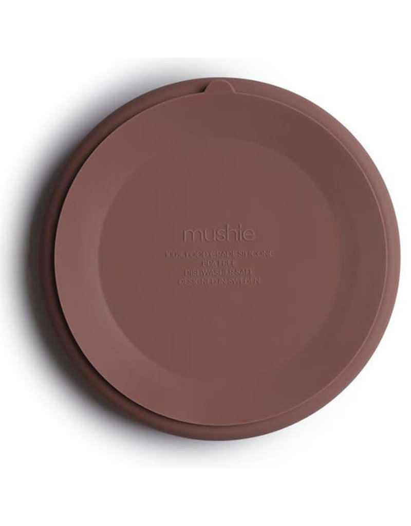 Mushie Mushie Silicone Plate Cloudy Mauve