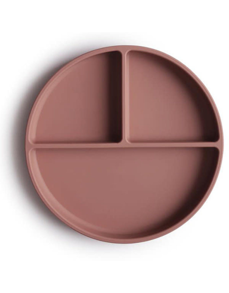 Mushie Mushie Silicone Plate Cloudy Mauve