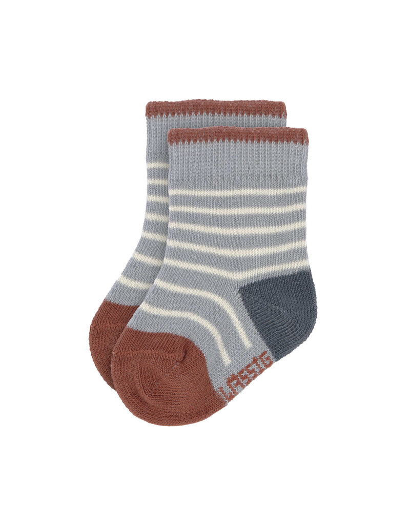 Lassig Lassig Baby Socks Tiny Farmer blue