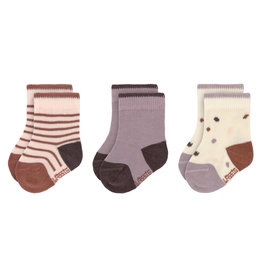 Lassig Lassig Baby Socks Tiny Farmer lila