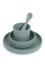 Jollein Jollein Dinner set Siliconen Ash green