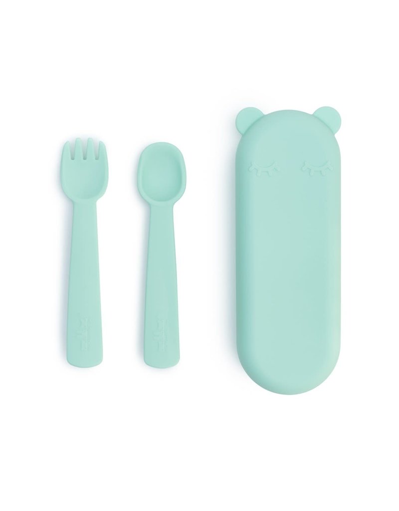 We Might Be Tiny We might be tiny feedie fork & spoon minty green