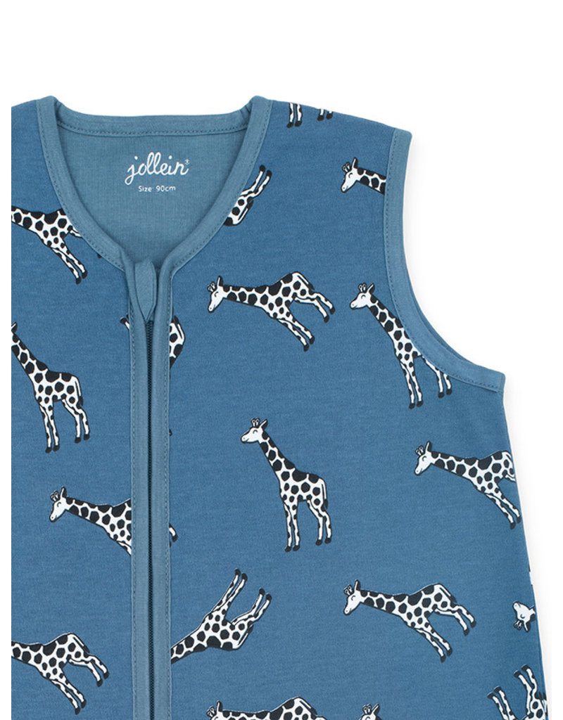 Jollein Jollein slaapzak zomer giraffe jeans blue