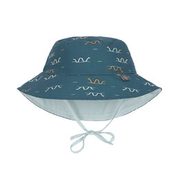 Lassig Lassig Sun Protection Bucket Hat Sea Snake blue