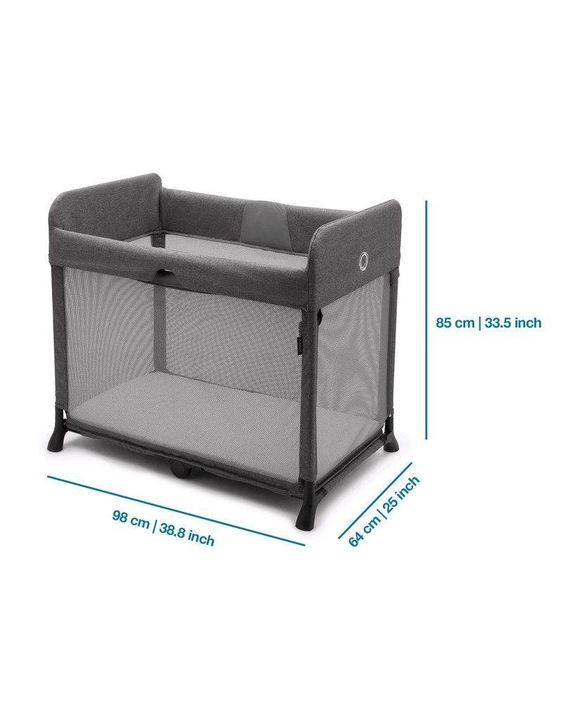 Bugaboo Bugaboo Stardust Reisbedje Grey mélange