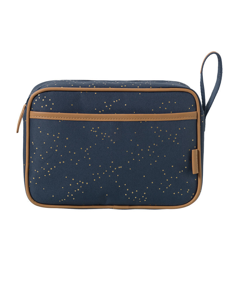 Fresk Fresk toilettas indigo dots gold