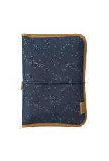 Fresk Fresk diaper travelkit indigo dots gold