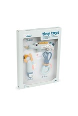 Done by Deer Done by deer Tiny activity toys gift set Deer friends Blue