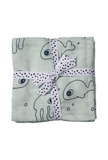 Done by Deer Done by Deer burp cloth Sea friends blue 2st