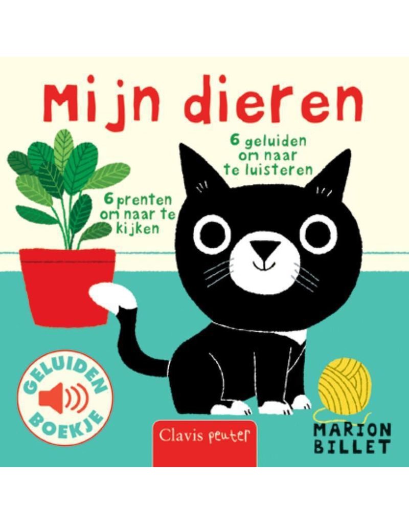 Clavis Clavis Geluidenboekje Mijn Dieren