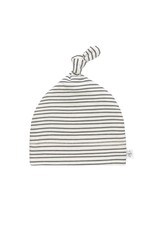 Lassig Lassig baby beanie striped grey antra